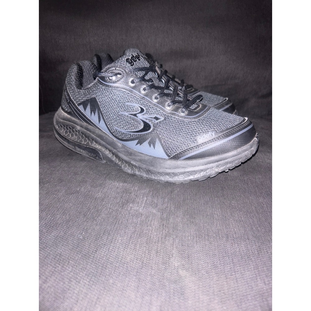 Gravity Defyer G-Defy Ion Men Black Gray Running Walking Shoes TB9022MBB Size 10